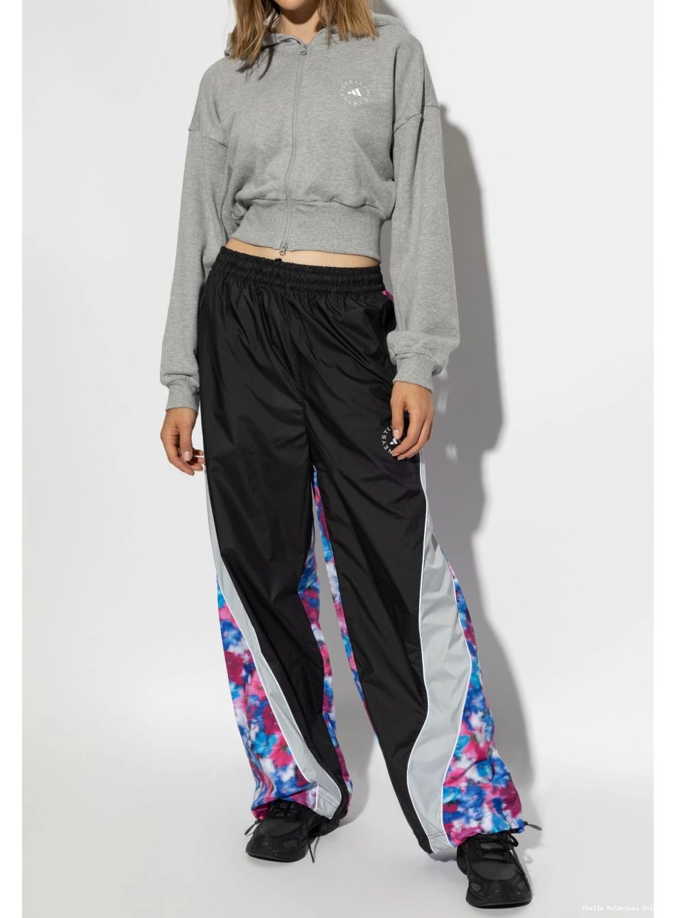 Cheap McCartney adidas cropped Women by Stella hoodie logo-print 0520